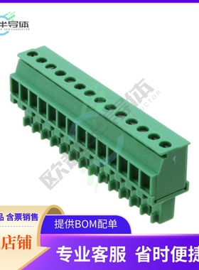 1827240【TERM BLOCK PLUG 14POS 3.81MM】