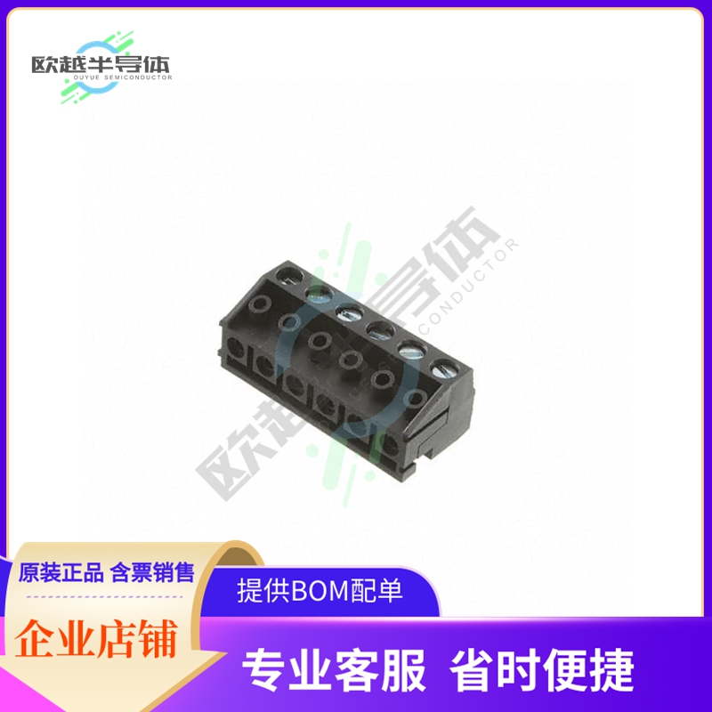 EBJA-06-C-BK【EURO BLOCK, 6 POSITION】