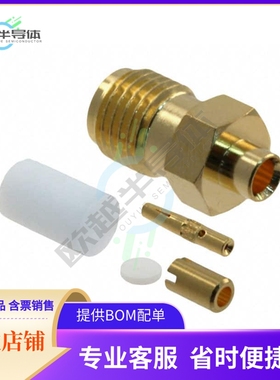 132257【CONN SMA JACK STR 50 OHM SOLDER】