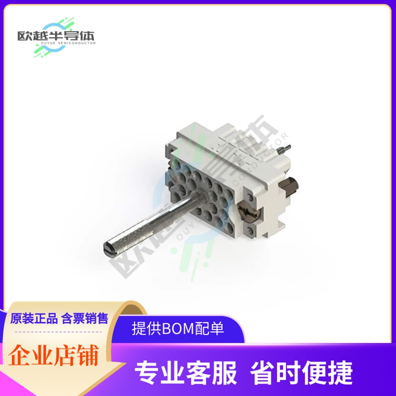 516-020-000-401【CONN HSG RACK & PANEL 20POS GRY】