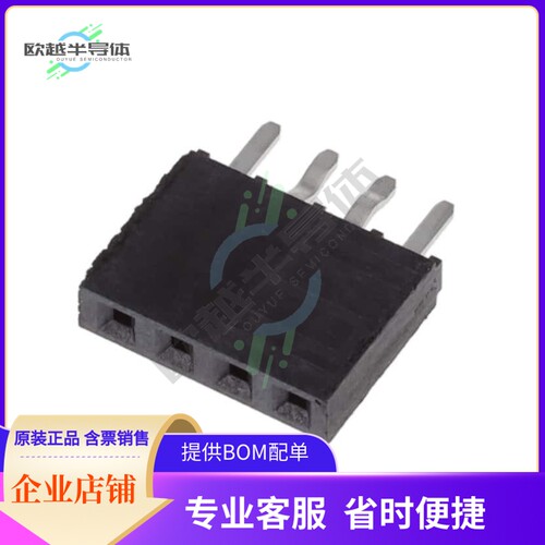 SSW-104-06-T-S-LL【CONN RCPT 4POS 0.1 TIN PCB】