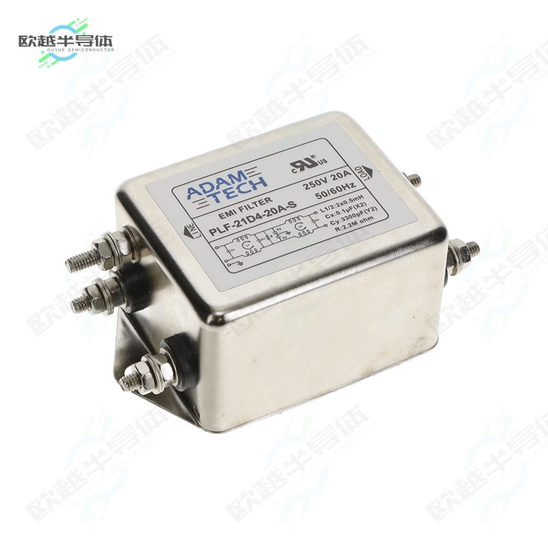 PLF-21D4-20A-Q-5[滤波器LINE FLTR 115/250VAC 20A PANEL]