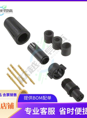 EN2C4F22DCW【CONN PLUG FMALE 4POS GOLD CRIMP】