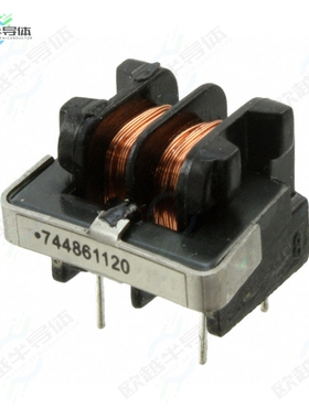 744861120[滤波器CMC 12MH 400MA 2LN TH]