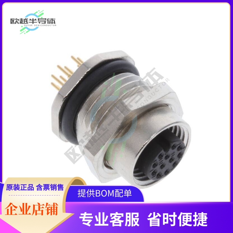 6-2271143-2【M12,FEMALE PNL,A CODE,12P,PCB TY】