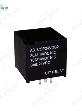 A31CSP24VDC2[继电器RELAY AUTOMOTIVE SPDT 80A 24V]