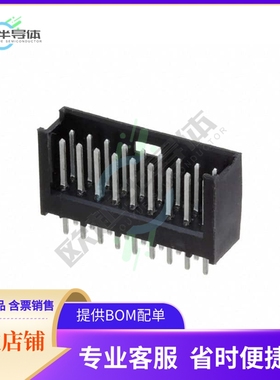 280509-1【CONN HEADER VERT 18POS 2.54MM】