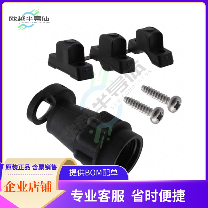 TR10ASR1N【CONN BACKSHELL W/CLAMP SZ 10 BLK】