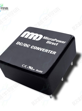 MI3012S-05RW[电源模块DC/DC,30W,12VIN,5VOUT,1.6 KVISO]