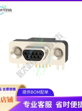 581-M09-113L461【CONN MICRO-D MALE 9P RA PCB 15U