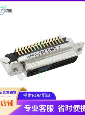 164A18199X【CONN D-SUB HD RCPT 44P R/A SLDR】