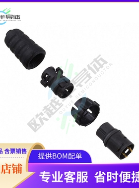 EN3C2MKX【CONN PLUG MALE 2P GOLD SLDR CUP】