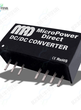 MD148D-12BRU[电源模块DC/DC,1W,48VIN, 12VOUT,WIDE IN]