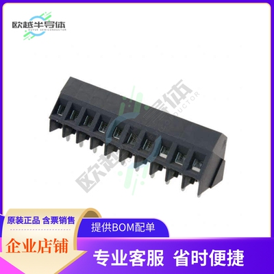 1-796689-0【TERM BLOCK 10POS 35DEG 5MM PCB】