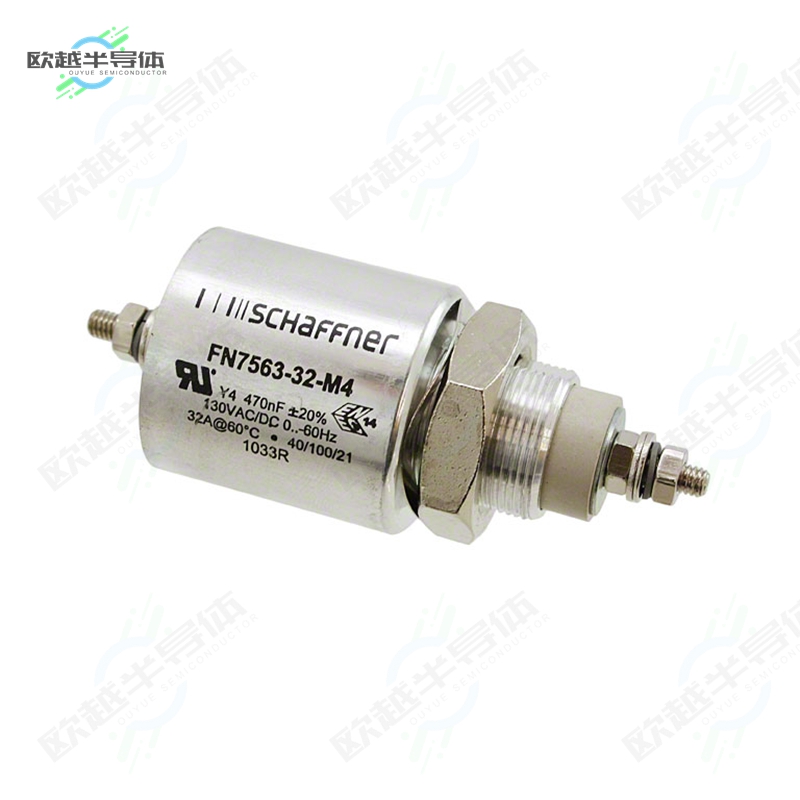 FN7563-32-M4[滤波器CAP FEEDTHRU 0.47UF 650V AXIAL]