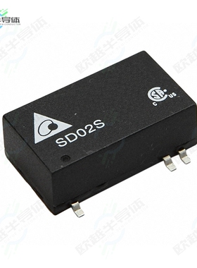 SD02D1215A[电源模块DC DC CONVERTER +/-15V 2W]