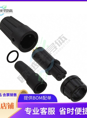 16982-6SG-522【CONN PLUG FMALE 6P GOLD SLDR CUP】