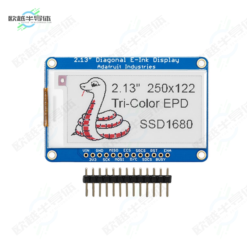 4947[开发板ADAFRUIT 2.13 250X122 TRI-COLOR】