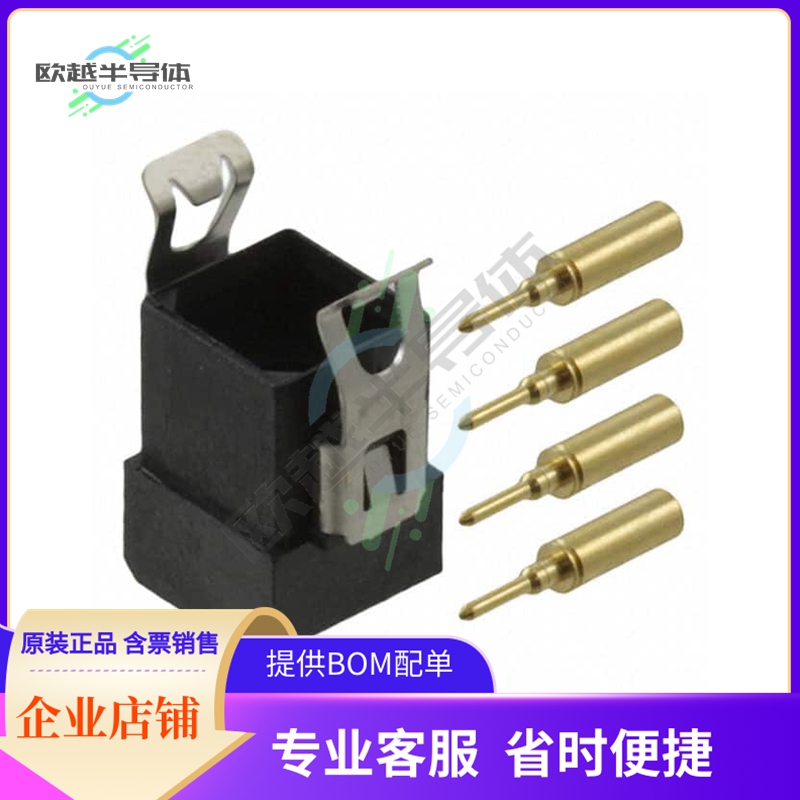M80-8120405【CONN HEADER 4POS CRIMP 24-28AWG】