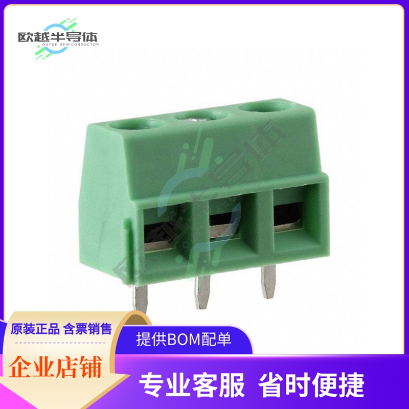 5442183【TERM BLK 3POS SIDE ENTRY 5MM PCB】