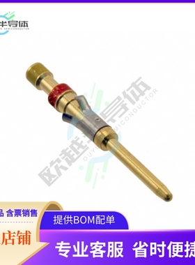 132312-1【CONN PIN 20-24AWG GOLD CRIMP】
