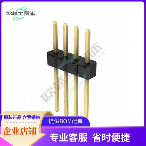929647-03-04-EU【CONN HEADER VERT 4POS 2.54MM】