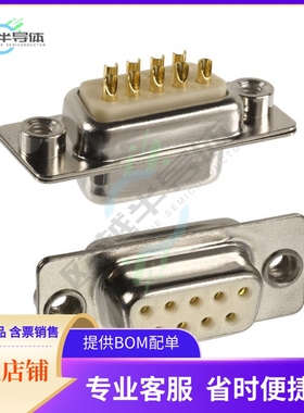 172-E09-203R011【CONN D-SUB RCPT 9POS PNL MNT】