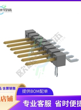 TSM-108-02-L-SH-LC-P-008【CONN HEADER SMD R/A 8POS 2.54MM】