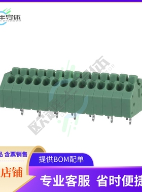 1985315【TERM BLOCK 14POS 45DEG 3.5MM PCB】