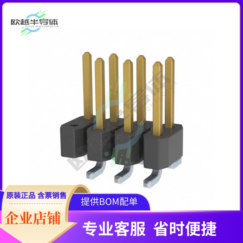 TSM-104-01-S-DV-007-P【CONN HEADER SMD 8POS 2.54MM】