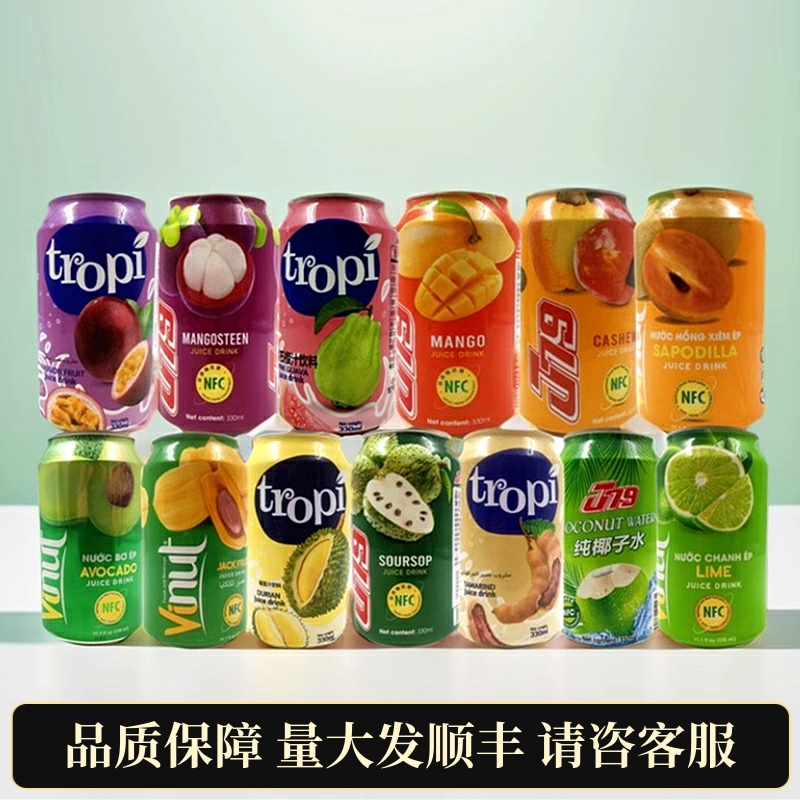 越南进口饮料山竹酸角菠萝蜜果汁