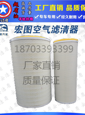 适用K2848空气滤芯适配大宇300挖掘机空滤大宇300空滤AF26439