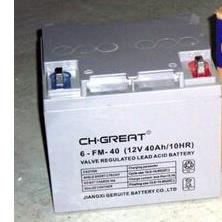 蓄电池6-FM-40(12V40Ah/10HR)免维护蓄电池电力CH.GREA