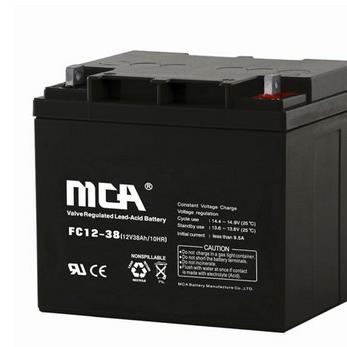 锐牌蓄电池FC1240 中商国通电池12V40AH/10HR安12伏铅酸电瓶