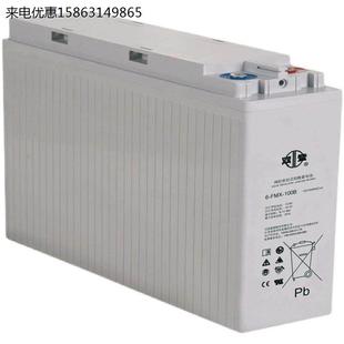 100B铅酸蓄电池12V100AH通信机房基站UPSEPS专用 双登狭长型6 FMX