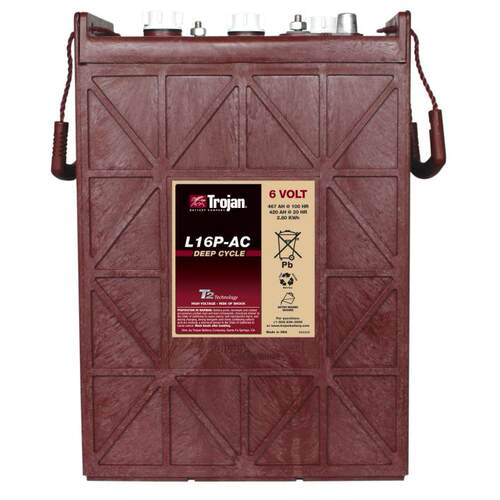 美国邱健Trojan蓄电池L16P-AC6V420AH高尔夫球车进口蓄电池
