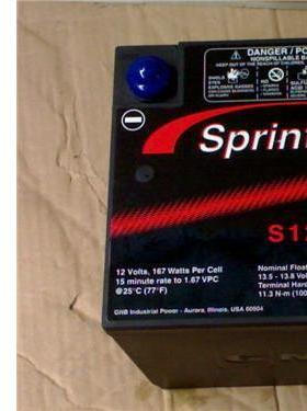 GNB蓄电池12V7AH美国Powerfit  S312/7UPS