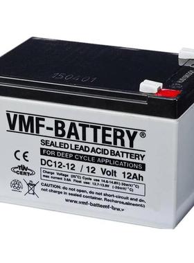 VMF-BATTERY蓄电池DC12-12 12V12AH 海洋设备 UPS电源 消防照明