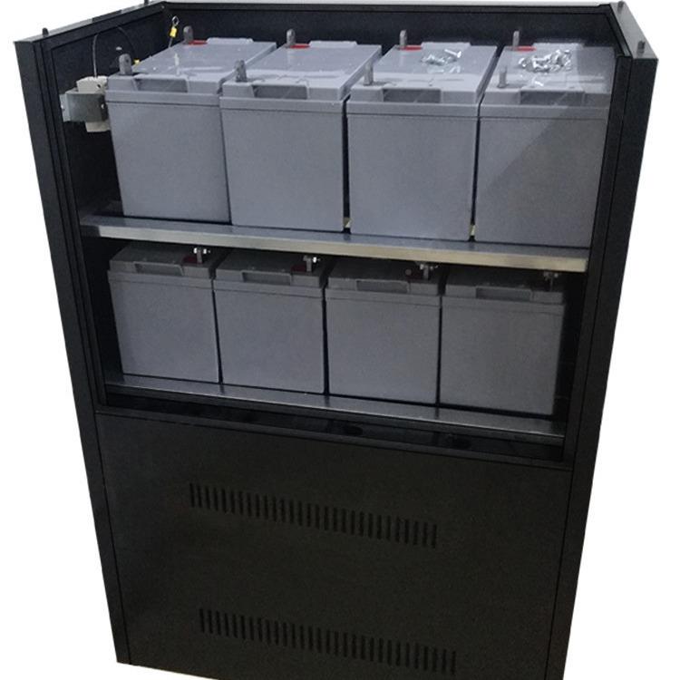 UPS电源电池箱A16电池柜 16只12V100AH 65AH蓄电池厚铁皮柜