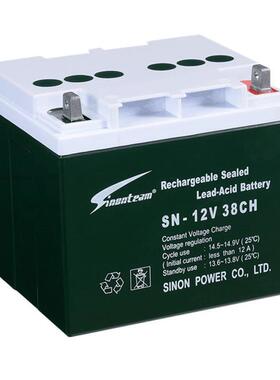 Sinonteam蓄电池JMF12-55 12V55AH消防 UPS EPS 直流屏配套