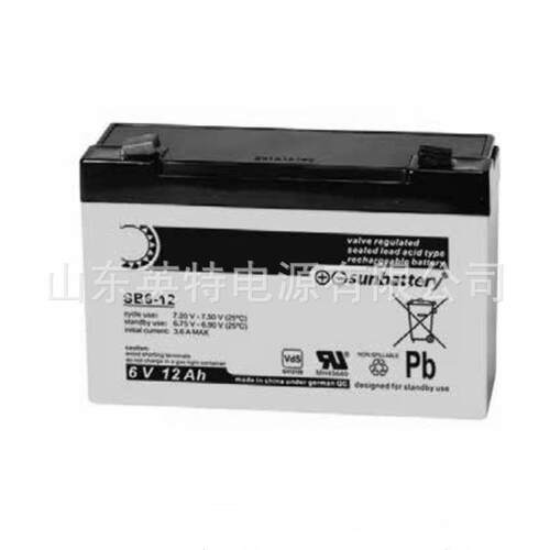 供应 SUN BATTERY 蓄电池 6V12AH SB6-12 船舶 通讯 医疗 用 电瓶