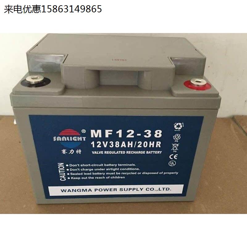 赛力特蓄电池MF12-65 铅酸免维护12V65AH阀控式密闭电瓶机房UPS用 五金/工具 铅蓄电池 原图主图