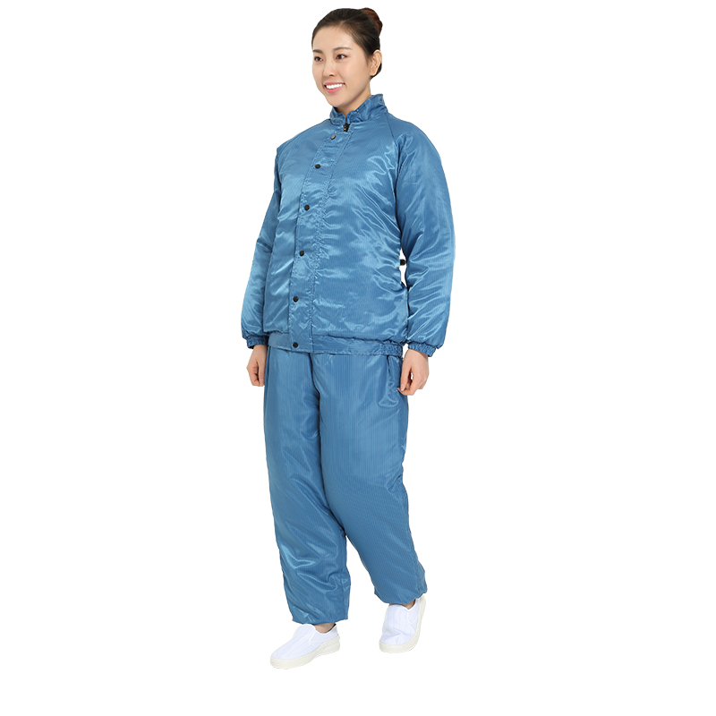 羽兴新款分体防静电棉衣工作服冷库车间室外男女冬装防寒劳保棉服