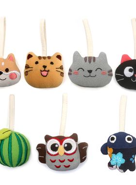 kine猫可爱卡通拉链头钥匙扣装饰挂件包包拉链挂饰创意礼品小巧女