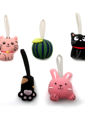 Kine猫日系可爱卡通钥匙扣挂件女创意手机包拉手挂件女生小巧饰品