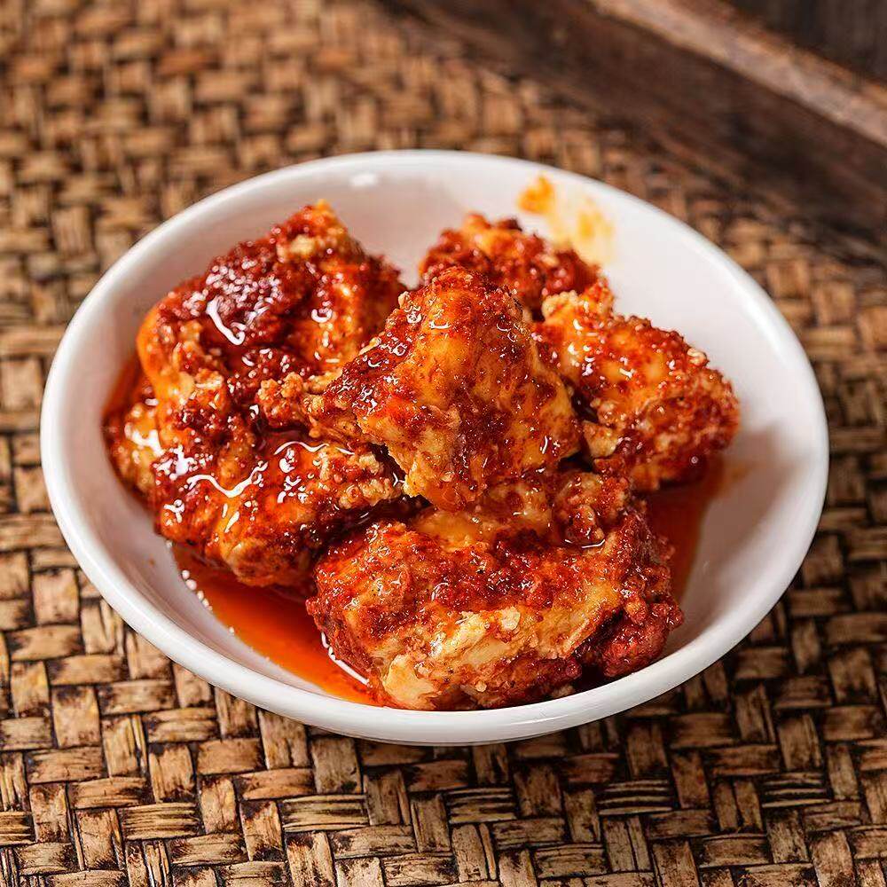 云南特产路南鸡枞油豆腐乳6瓶1瓶自制香辣臭豆腐乳牟定卤腐下饭菜