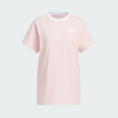 adidas阿迪达斯运动2025春女短袖T恤 JY7614