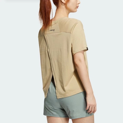 Adidas/阿迪达斯WCAMPYX TEE女子休闲舒适短袖T恤衫IC1967 IC1966