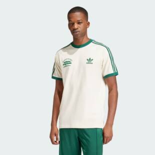 Adidas阿迪达斯三叶草 男女运动休闲潮流复古侧条纹短袖T恤IU0217
