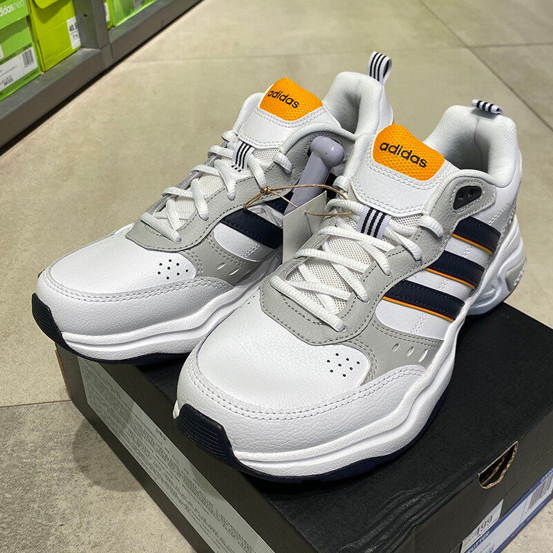 阿迪达斯老爹鞋男秋季新款透气运动鞋复古潮流轻便STRUTTER跑步鞋